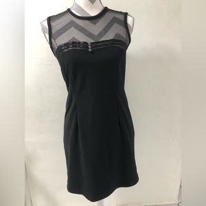 VOGO by Grace. Stretch cotton dress and transparency at the top. Like new.